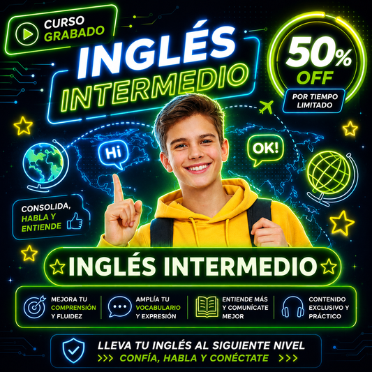 Inglés Intermedio 360º: "Comprensión total”
