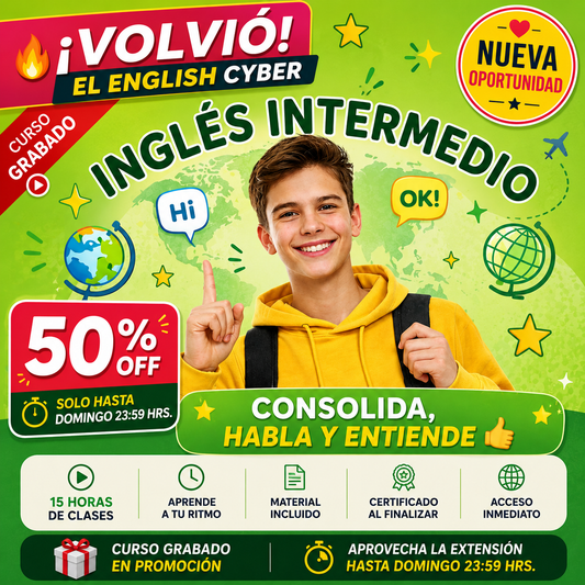 Inglés Intermedio 360º: "Comprensión total”